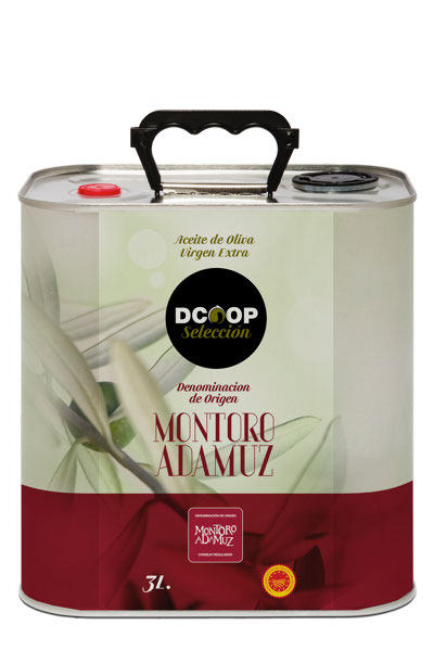 Aceite de oliva virgen extra DCOOP DOP Montoro-Adamuz 3L Lata