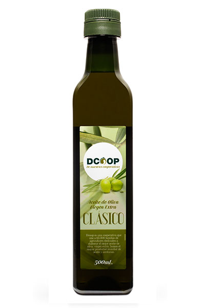 Aceite de oliva virgen extra DCOOP Clásico 500ml PET